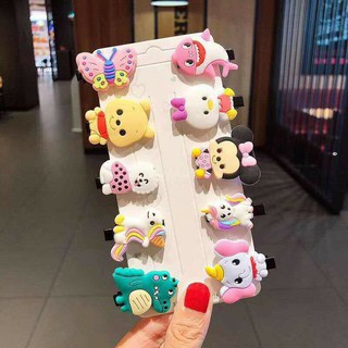 set 10 kẹp tóc đáng yêu cho bé