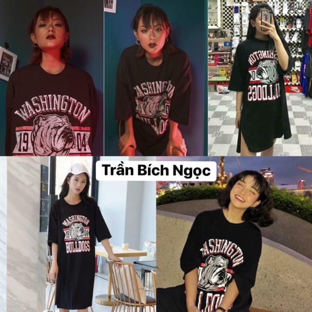 ĐẦM FROM RỘNG OVERSIZE BULLDOG