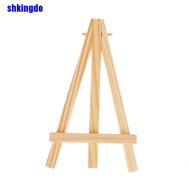 5 giá vẽ bằng gỗ nhỏ xinh trưng bày bàn tiệc cưới