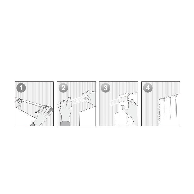 Cái mới Rèm hoạt hình dễ thương mới, rèm dán, lắp đặt dễ dàng