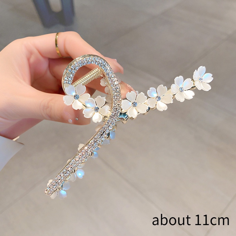 Kẹp Tóc Gấp Hình Nơ Ngọt Ngào Phong Cách Hàn Quốc