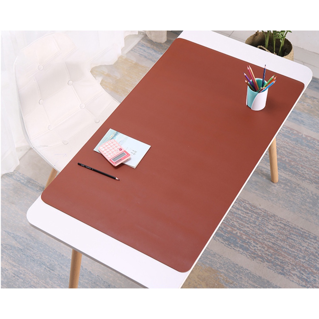 Bàn di chuột, miếng lót chuột khổ lớn kiêm deskpad thảm trải bàn làm việc chống nước hai mặt