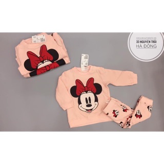 Set nỉ mickey HM authentic