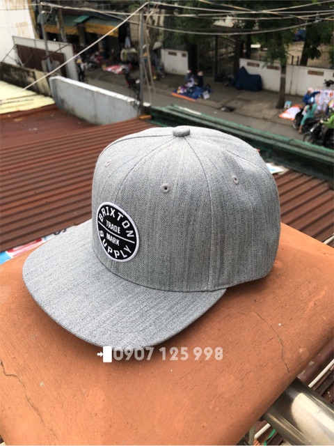 Nón snapback BRIXTON, nón hiphop cool ngầu