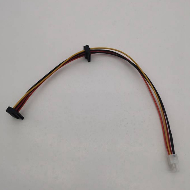 Cáp Nguồn Ổ Cứng 4Pin Sang 2 Cổng SATA Cho Lenovo IPC &amp; Tax Controller 18AWG