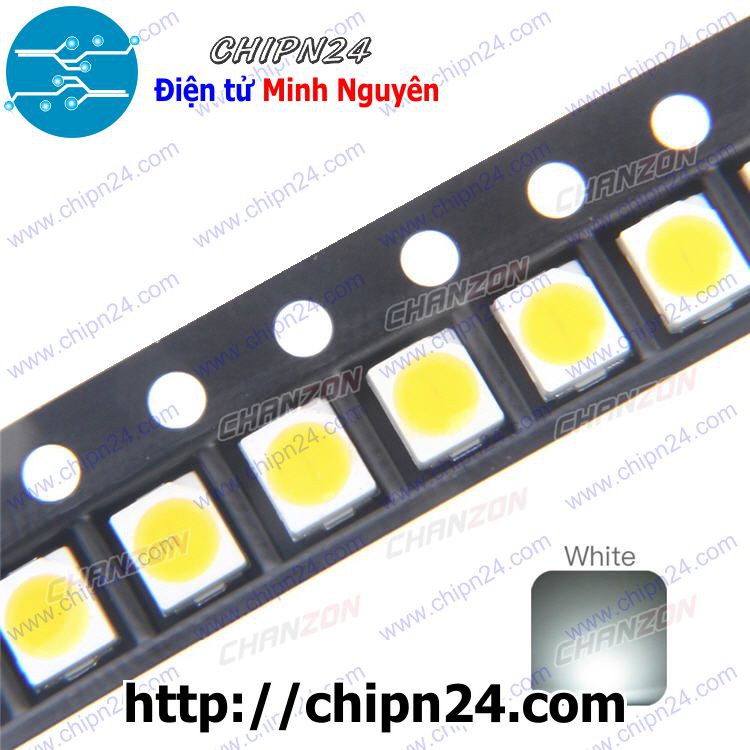 [10 CON] (KX) Led Dán 3528 Trắng White