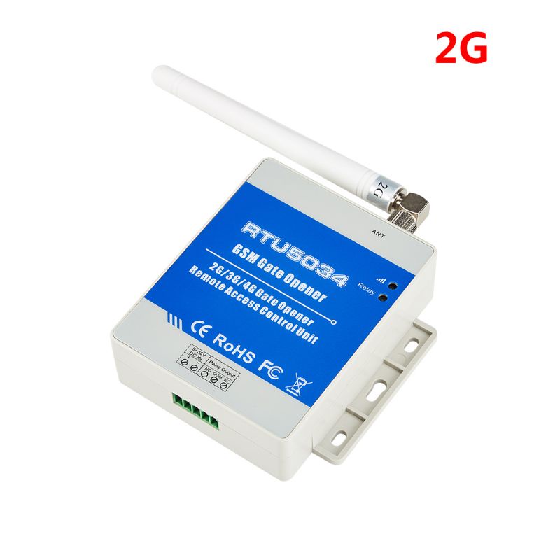 Công Tắc Điều Khiển Từ Xa SMS 2G GSM Gate Open RTU5034 Cho Điện Thoại