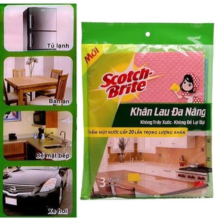 Gói 3 Khăn Lau Đa Năng 3M 315x257 mm XA004497757