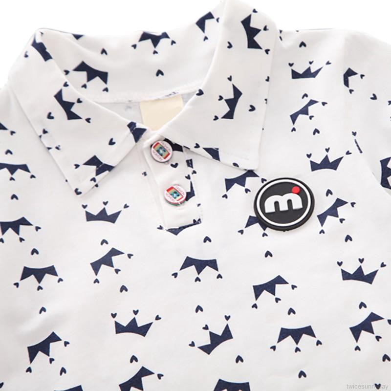 Set áo thun ngắn tay + Quần short cho bé trai