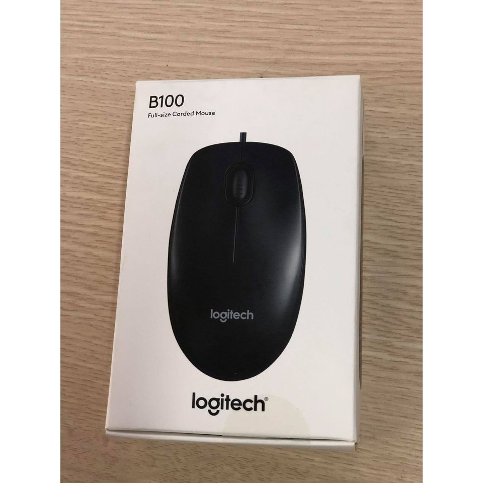 chuột dây logitech B100
