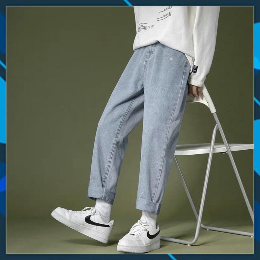 Quần Baggy Jean unisex - Dáng suông rộng -Top xu hướng 2023