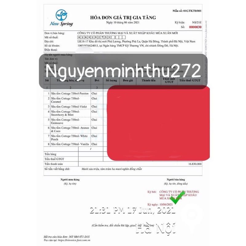 Cottage - Sữa Tắm Trắng Da Hương Nước Hoa 750ml