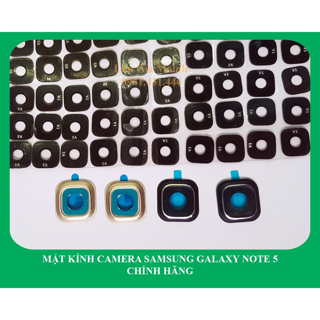 Mặt Kính Camera Samsung Galaxy Note 5 Chính Hãng N920
