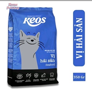 Thức Ăn Hạt Cho Mèo Keos 350g