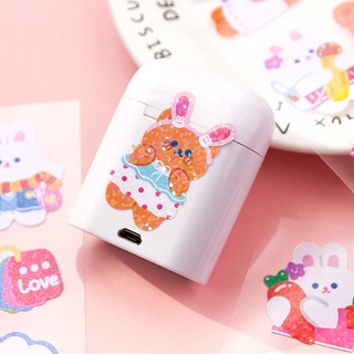 1 Pcs Kawaii Sticker Bear Rabbit Stickers Diary Scrapbook Decor
