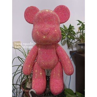 Tượng bearbrick đính đá (tự đính siêu hot)