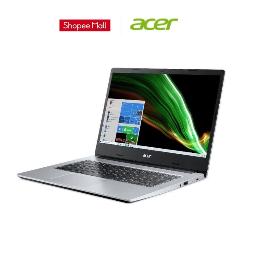 Laptop Acer Aspire 3 A314-35-P3G9/ Silver/ Intel Pentium Silver N6000/ RAM 4GB DDR4/ 256GB SSD/14inch HD/Win 11/ 1Yr