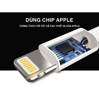 DÂY CÁP SẠC LIGHTNING BAGI CHUẨN MFI MỚI 2018.