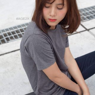Áo thun Unisex Age2x màu xám chuột đốm