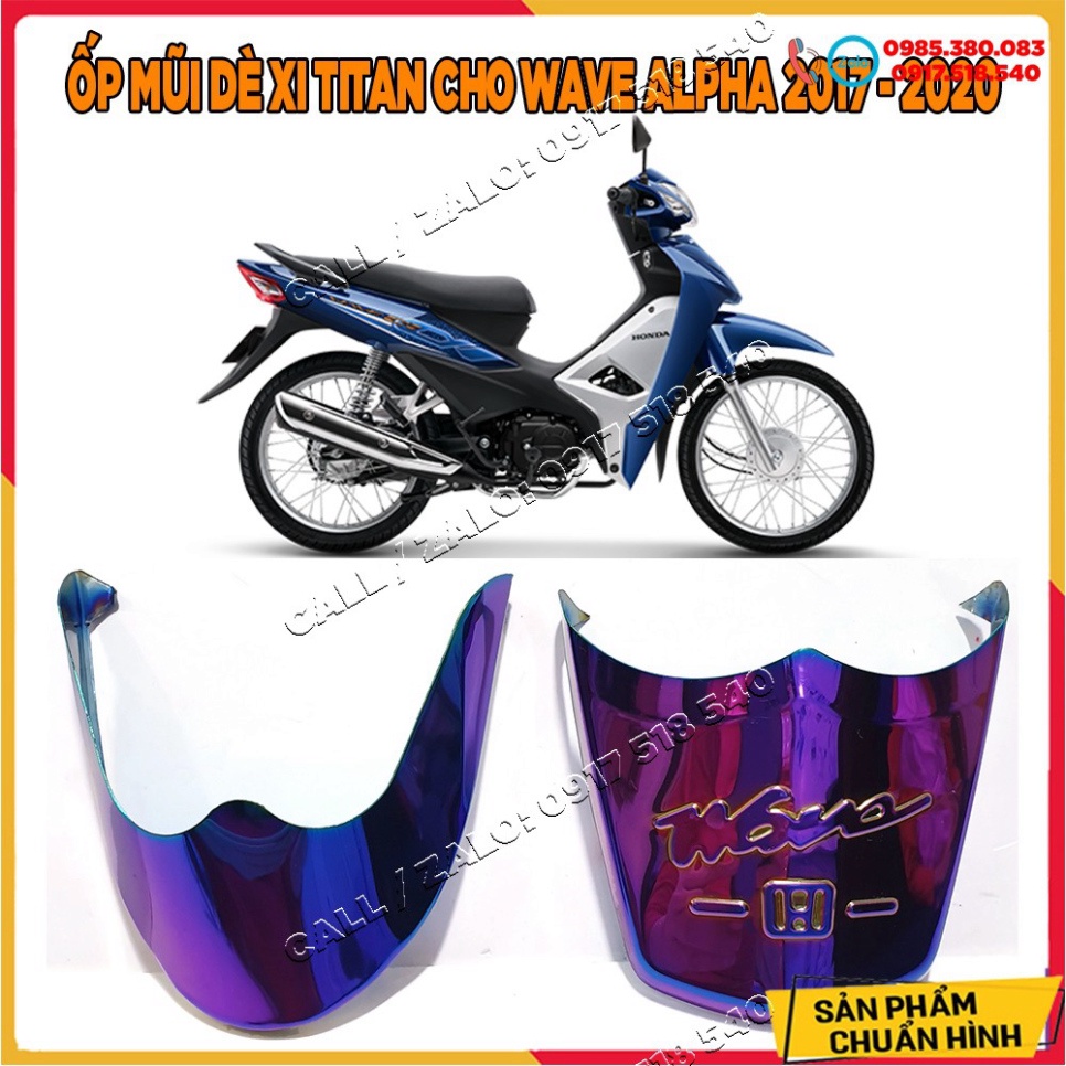 ỐP MŨI DÈ XI TITAN WAVE 2017-2019 ( BẢO VỆ RÈ TRƯỚC SAU –GIÁ 1 BỘ) Ảnh thật Sp