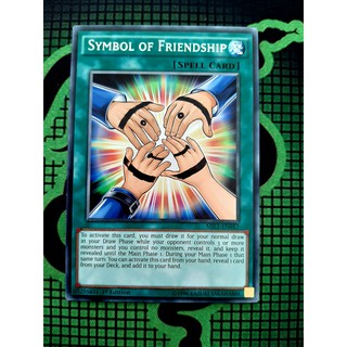 [ Đỗ Lạc Shop ] Thẻ Bài Mint90 Yugioh Spell Symbol of Friendship - MIL1-EN017 - Rare