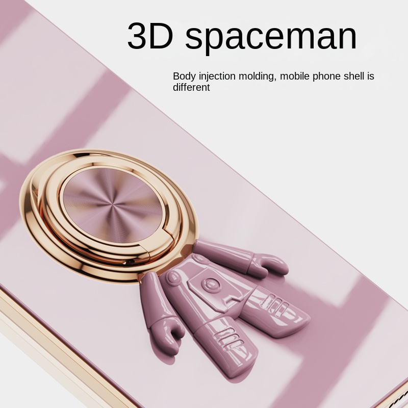 Ốp Điện Thoại Chống Sốc Màu Trơn Họa Tiết Phi Hành Gia Cho Samsung Galaxy Note 20 Ultra Note20+