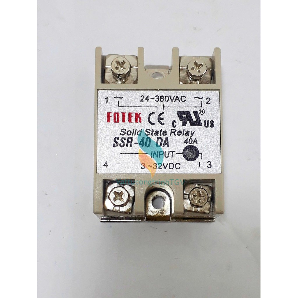 Rơle FOTEK bán dẫn SSR-40 DA