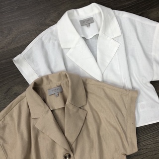 Áo Croptop Linen HOBBS