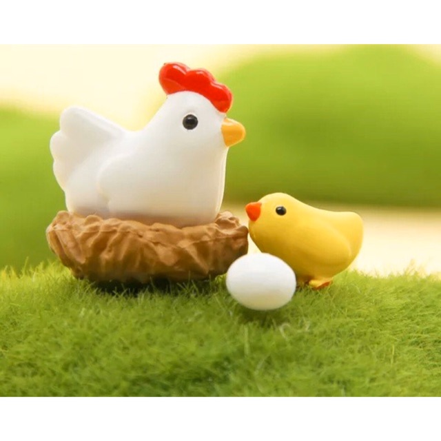 Tiểu cảnh ổ gà