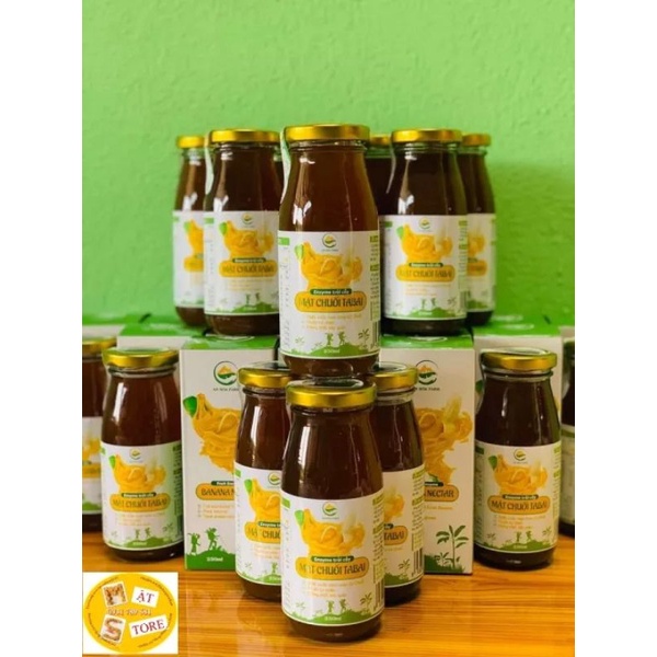 250ML HŨ MẬT CHUỐI TABAI CÔ ĐẶC LEN MEN TỰ NHIÊN OGANIC AN HÒA FARM CHÍNH HÃNG
