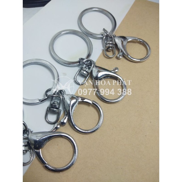 , móc khoá càng cua, bộ khoen càng cua