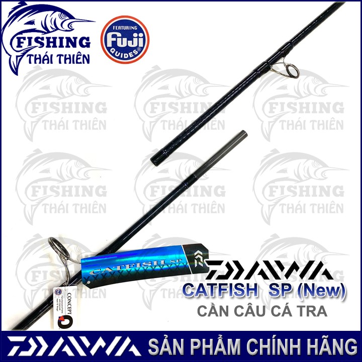 Cần câu cá Daiwa Catfish SP Cần 2 khúc máy đứng 3m05, 3m15 khoen Fuji Concept Pat Fuji