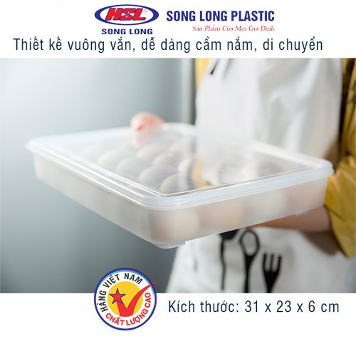 Khay đựng trứng 24 quả Song Long Plastic - 2795 (6786)