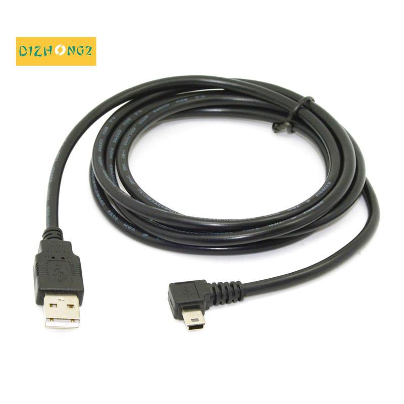 Cáp Chuyển Đổi 90 Độ Dài 1.8m Mini Usb B Type 5pin Male Sang Usb 2.0