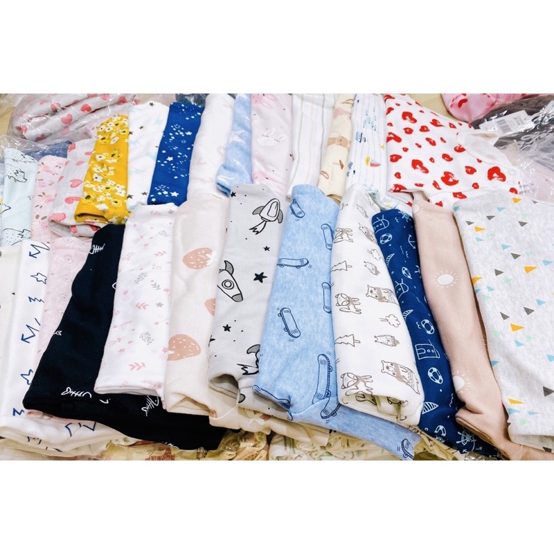 Set bộ body kèm quần bé trai bé gái hiệu minene xinh ngây.