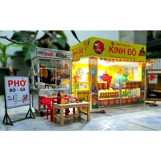 mô hình tủ kính mica 1/12