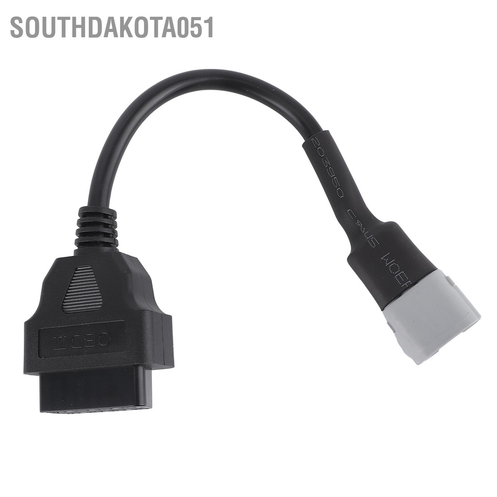 Hàng Sẵn Dây Cáp Chuyển Đổi Chất Lượng Cao Cho Xe Máy Bộ chuyển đổi chẩn đoán 6Pin OBD2 thay thế cho Suzuki GSX ‑ R 1000 / 1000R / 125【Southdakota051】