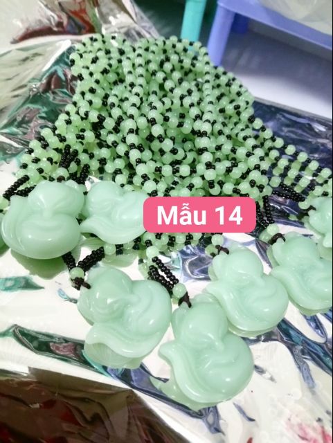 Dây chuyền phong thủy kèm mặt cầm nặng tay