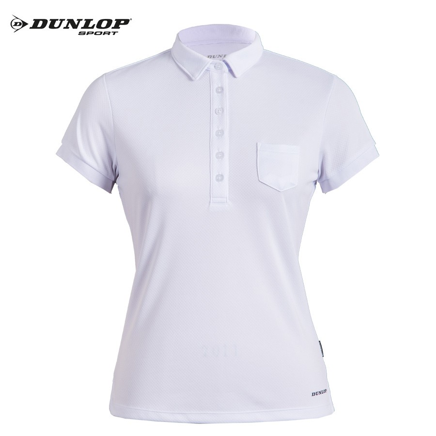 Áo Tennis Nữ Dunlop - DATES8032-2C-WT Hàng chính hãng Thương hiệu từ Anh Quốc