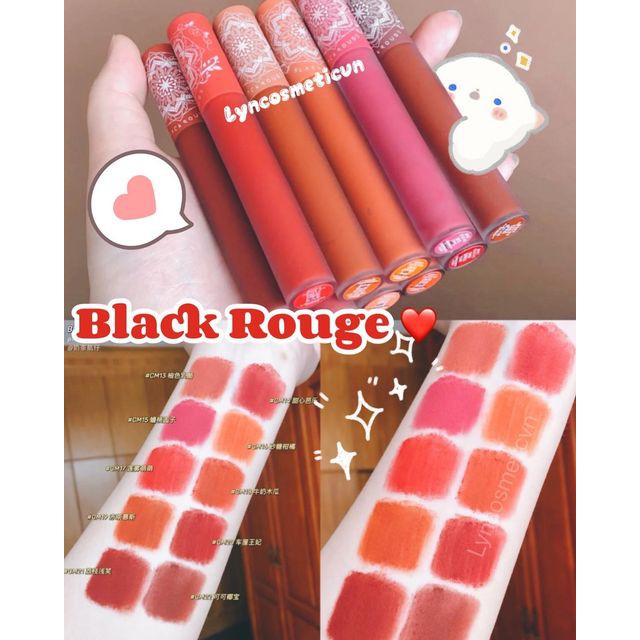 Son kem lì Black Rouge Cream Matt Rouge