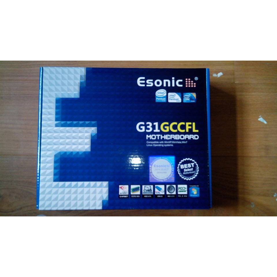 Main máy tính G31 Esonic, socket 775, hàng mới [shop yêu thích]