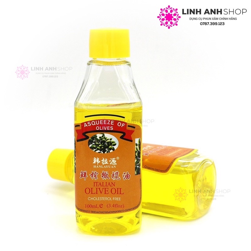 Dầu Lau Mực Tập Trên Da Giả 100ML