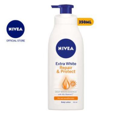 Sữa dưỡng thể dưỡng trắng NIVEA ban ngày giúp phục hồi & chống nắng SPF30 (350ml)