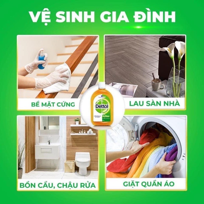Dung dịch diệt khuẩn đa năng Dettol