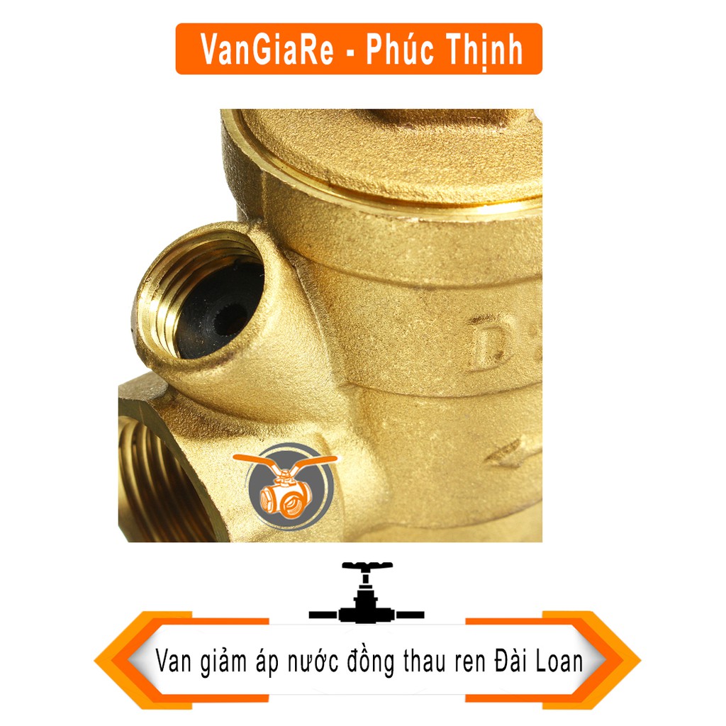 Van giảm áp suất nước cao tầng PN16 Đài Loan