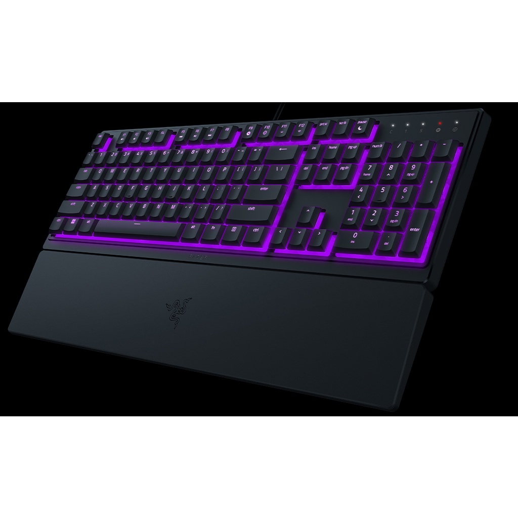 Bàn phím công thái học Razer Ornata V3 X - Low Profile Ergonomic Silent Gaming Keyboard - Hàng chính hãng