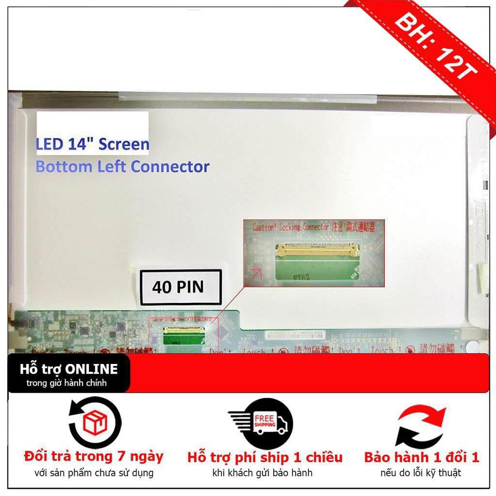 [Mã 255ELSALE giảm 7% đơn 300K] [BH12TH] Màn hình laptop Dell 14R N4110 N4010 N4030 N4050 vostro 2420 | BigBuy360 - bigbuy360.vn