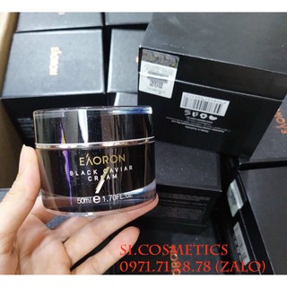 [Mã COSBAUH3 giảm 8% đơn 300K] Kem trứng cá tầm đen EAORON BLACK CAVIAR CREAM 50ml