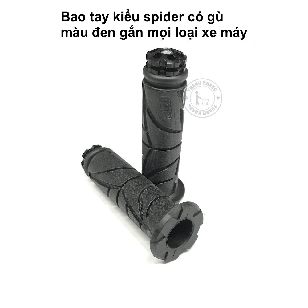 Combo Bao Tay + Gù Kiểu Spider (Gắn mọi loại xe)  006001380