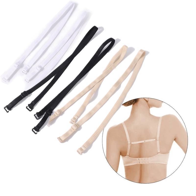 1 Cặp dây áo ngực vô hình chống trượt có thể điều chỉnh kích thước cho nữ